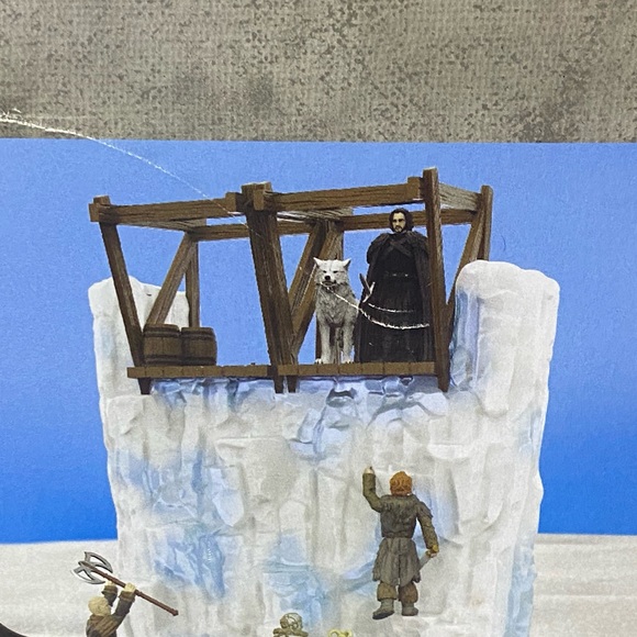 Funko Game of Thrones THE WALL Action Figure PLAYSET DISPLAY W/Tyrion New - Picture 3 of 9
